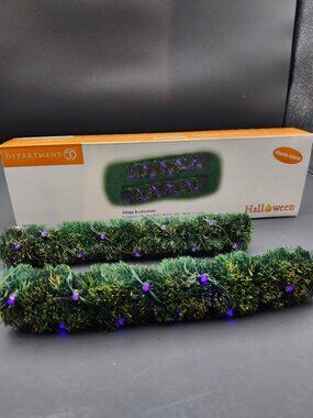 Department 56 Halloween Village Twinkle Brite Hedge Lighted Accessory #56.53271